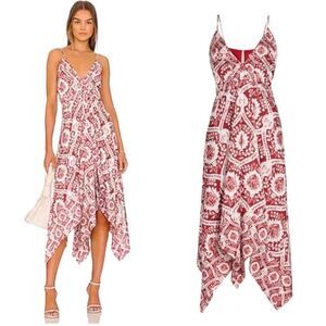 Amur Krista Scarf Asymmetrical Dress Size 8